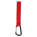 Stroller Hooks with Hook-And-Loop Straps - Red, Pack of 2
