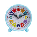 Student Desktop Alarm Clock 10 cm Silent Sweep, Blue - view 2