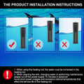 Submersible Aquarium Heater Rod with LED Display - 800 Watt - view 4