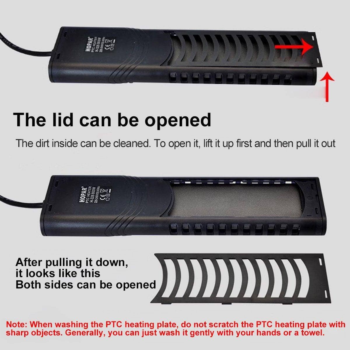 Submersible Aquarium Heater Rod with LED Display - 800 Watt - view 5