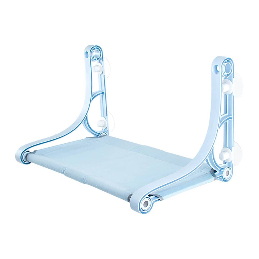 Suction Cup Cat Hammock for Window - Blue
