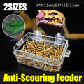 Suction Cup Reptile Feeder Dish - Green, 13.5 x 6.5 x 2.5 cm - view 2