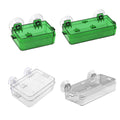 Suction Cup Reptile Feeder Dish - Green, 9 x 6 x 2.5 cm - view 3