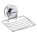 Suction Cup Soap Holder Dish, Stainless Steel - Single Layer