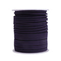Suede Leather Rope for DIY Braiding and Gift Wrap, 3mm x 50 Yards - Dark Purple