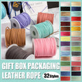 Suede Leather Rope for DIY Braiding and Gift Wrap, 3mm x 50 Yards - Dark Purple - view 2