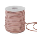 Suede Leather Rope for DIY Braiding and Gift Wrap, 3mm x 50 Yards - Dusty Pink