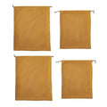 Suede-Look Dust Bags Set of 4, Drawstring Handbag Storage Bags for Protection - view 2