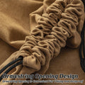 Suede-Look Dust Bags Set of 4, Drawstring Handbag Storage Bags for Protection - view 5
