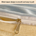 Super Soft Duvet Cover, Light Blue with Cream Reverse, 180 x 220 cm - view 5