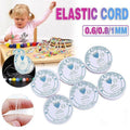 Super Stretch Elastic Beading Cord for Bracelets, 6.5 m Reel - 0.8mm - view 2
