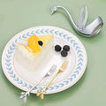 Swan Cutlery Holder, Stainless Steel - Silver, Pack of 2 - view 5