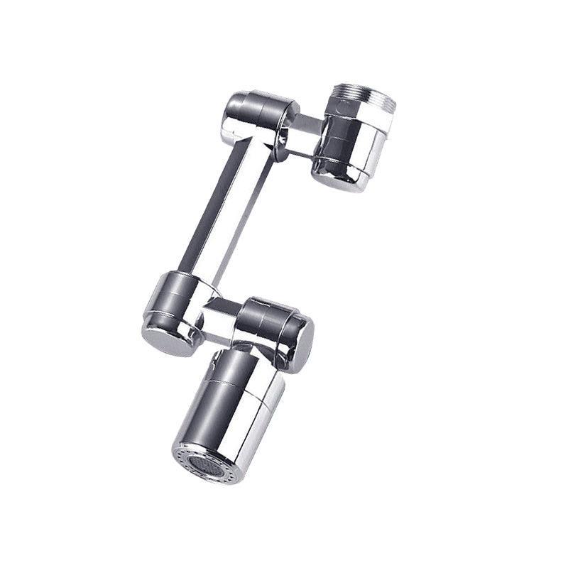 Swivel Tap Extender, 1080 Degree Rotating Robotic Arm - Silver