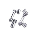Swivel Tap Extender, 1080 Degree Rotating Robotic Arm - Silver - view 3