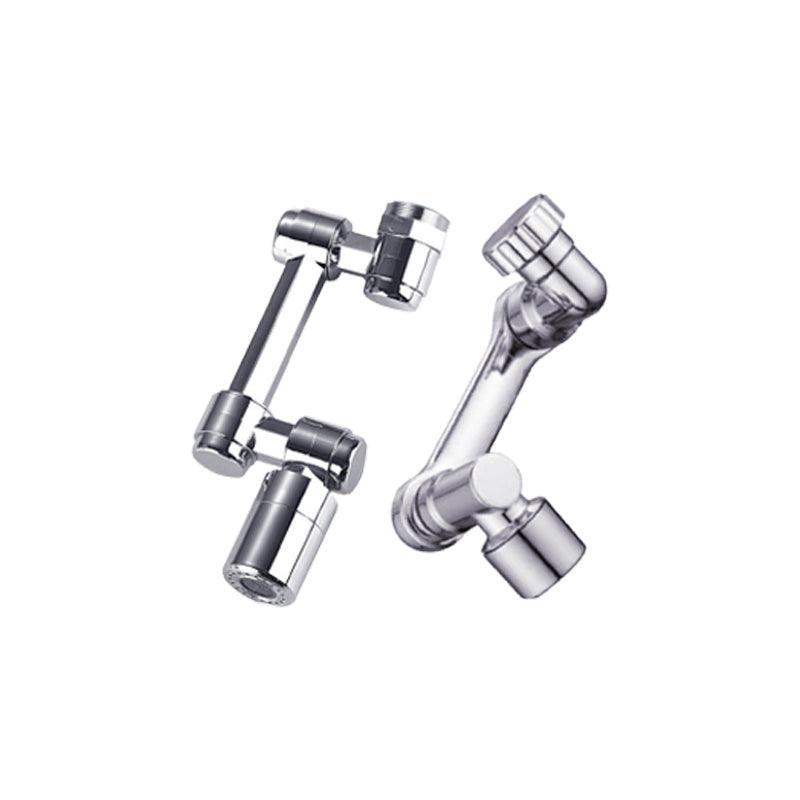 Swivel Tap Extender, 1080 Degree Rotating Robotic Arm - Silver - view 3