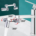 Swivel Tap Extender, 1080 Degree Rotating Robotic Arm - Silver - view 4