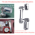 Swivel Tap Extender, 1080 Degree Rotating Robotic Arm - Silver - view 5