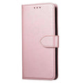 Rose Gold Faux Leather Wallet Flip Case with Card Slot - iPhone 14