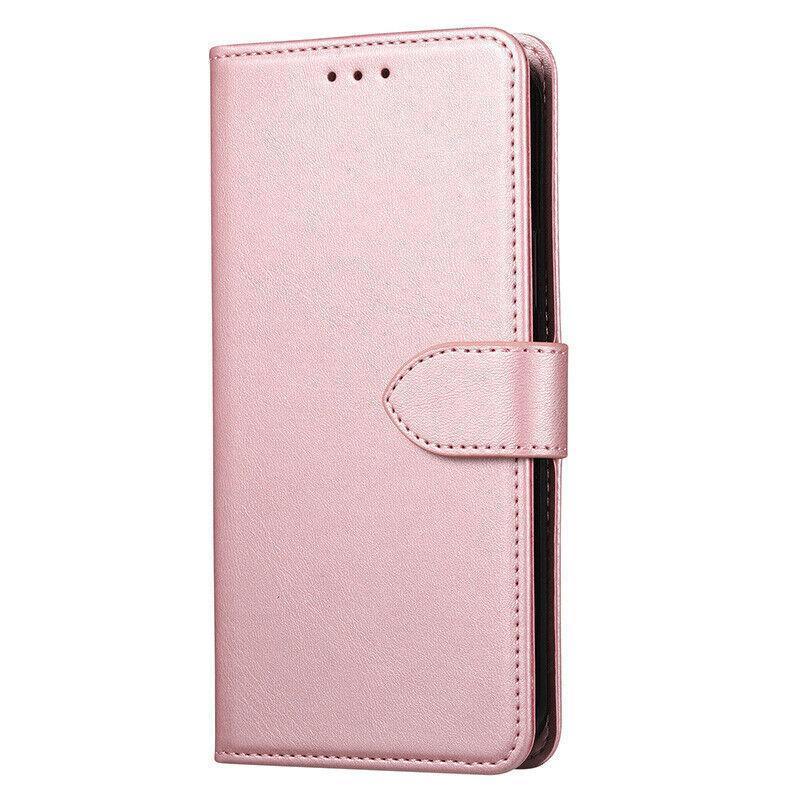 Synthetic Leather Flip Wallet Phone Case with Card Slot for iPhone 14 Plus