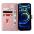 Synthetic Leather Flip Wallet Phone Case with Card Slot for iPhone 14 Plus - view 6