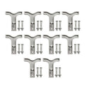 T-Bar Handle for Anderson Style 50 Amp Plug Connectors, Grey, Pack of 10 - view 2