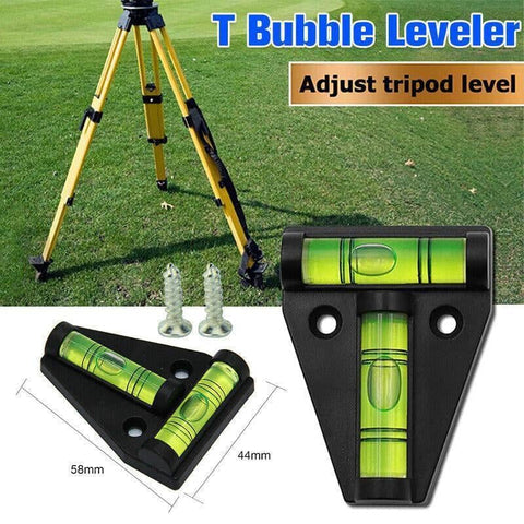 T-Shaped Spirit Level for Caravan, Camper and RV Use