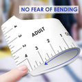 T-Shirt Alignment Ruler Set of 5 for Heat Press DIY Shirt Printing - White - view 4