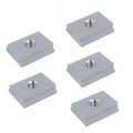 T-Track T-Slot Slider Miter Aluminium Alloy Jig Tool Woodworking Set - M6, Pack of 5