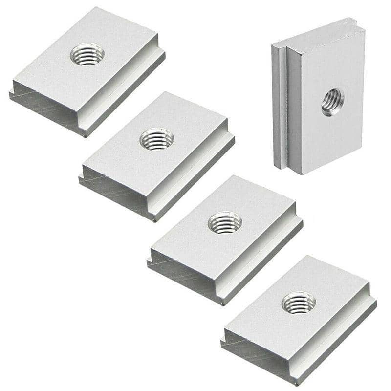 T-Track T-Slot Slider Miter Aluminium Alloy Jig Tool Woodworking Set - M6, Pack of 5 - view 3