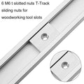 T-Track T-Slot Slider Miter Aluminium Alloy Jig Tool Woodworking Set - M6, Pack of 5 - view 5