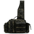 Tactical Fishing Backpack - Camouflage Green, 38 x 25 x 18 cm