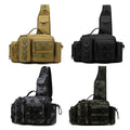 Tactical Fishing Backpack - Camouflage Green, 38 x 25 x 18 cm - view 3