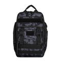 Tactical Fishing Backpack with Rod Holder Belt - Night Camouflage
