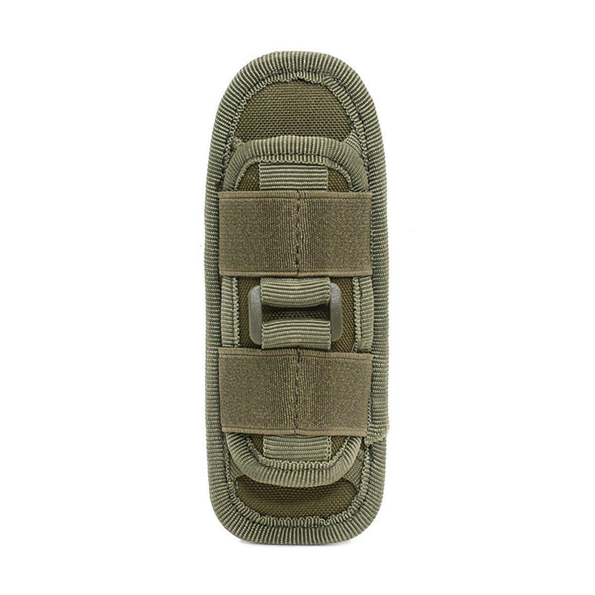Tactical Flashlight Holster with 360 Degree Rotation - Army Green
