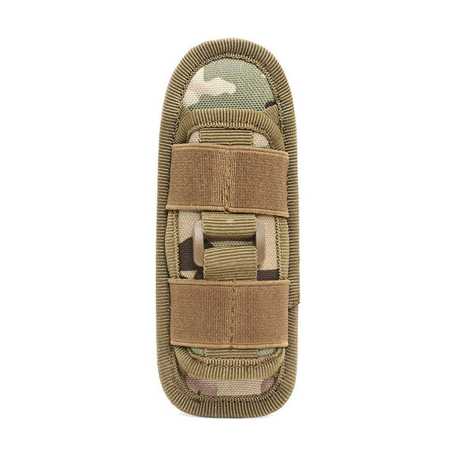 Tactical Flashlight Holster with 360 Degree Rotation - Camouflage