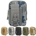 Tactical Molle Waist Bag Utility Pouch - Grey Digital Camouflage - view 3