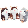Talking Hamster Plush Toy with Voice Mimicry - Dark Brown - view 3