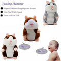 Talking Hamster Plush Toy with Voice Mimicry - Grey - view 5