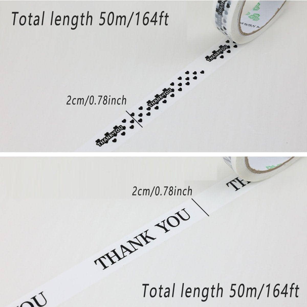 Tamper Proof Sealing Tape, Pack of 5 - Handmade Lettering - view 5