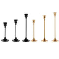 Taper Candle Holders, Set of 3 - Black - view 3