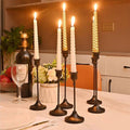 Taper Candle Holders, Set of 3 - Black - view 5