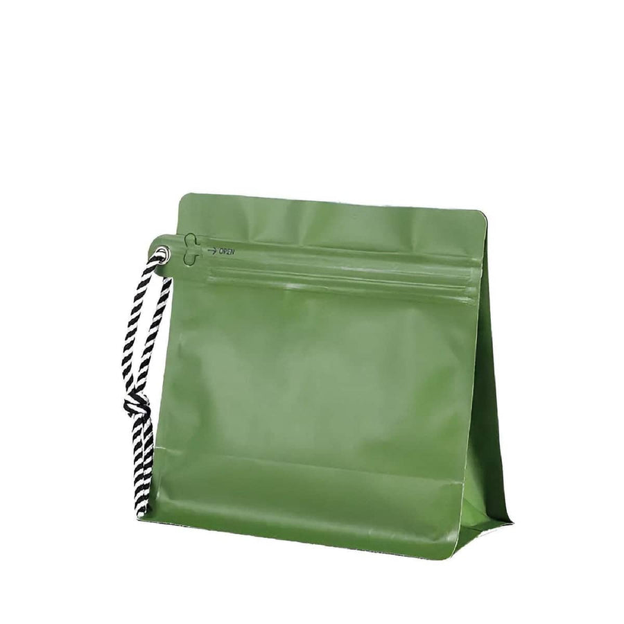 Tea and Coffee Storage Bags, Pack of 20 - Green, Small (16 x 16 cm)