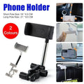 Telescopic Car Phone Holder for Rearview Mirror - White - view 2