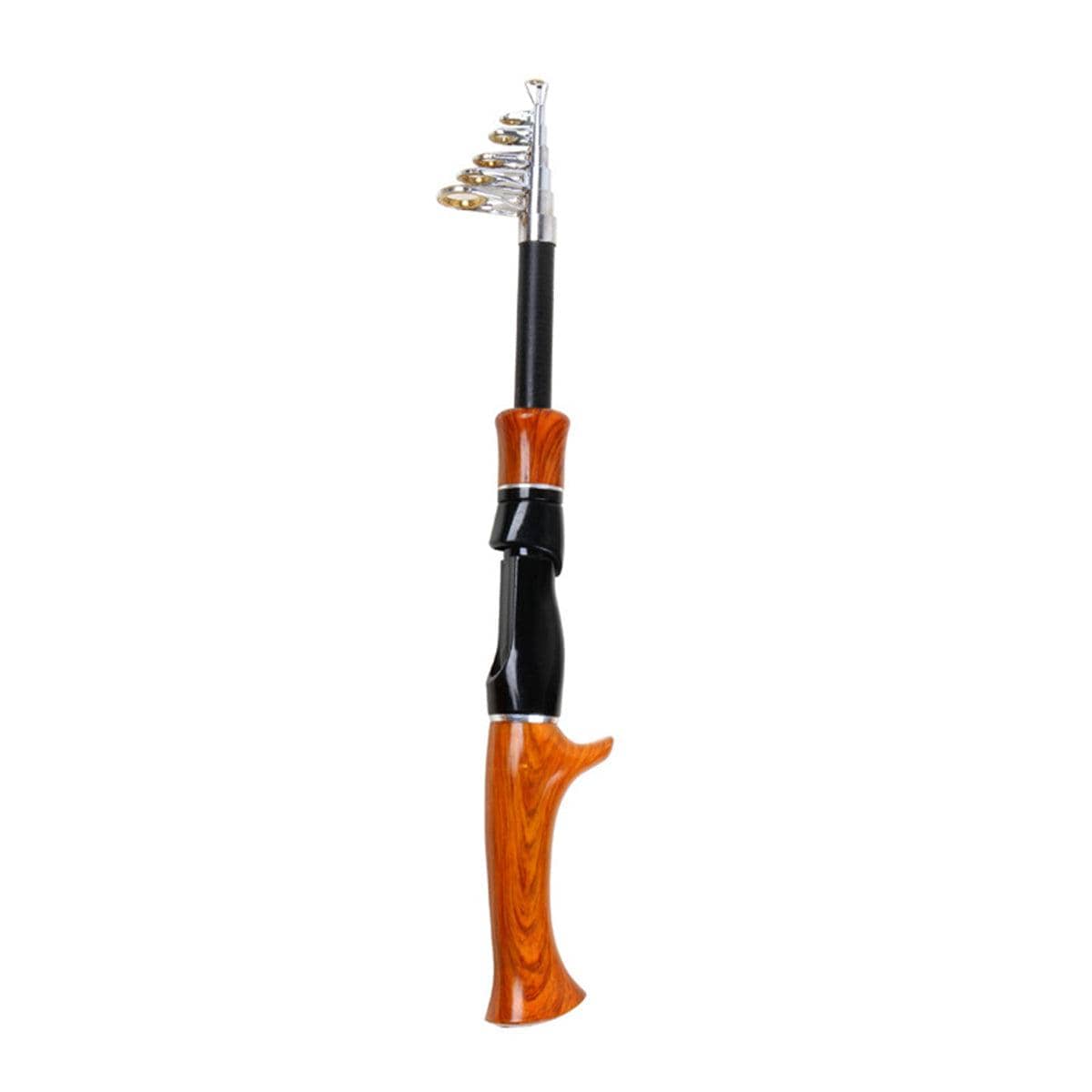 Telescopic Fishing Rod Carbon Fibre 168 cm - Gun Handle