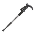 Telescopic Folding Walking Stick, Adjustable 53-110 cm - Silver