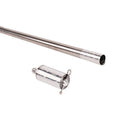 Telescopic Magic Staff, Stainless Steel - Silver, 150cm