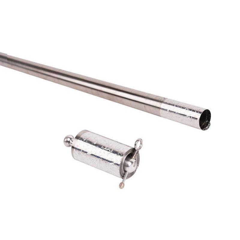 Telescopic Magic Staff, Stainless Steel - Silver, 150cm