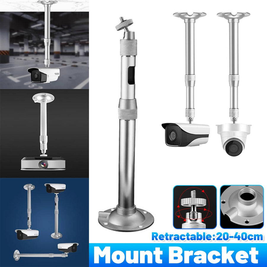 Telescopic Outdoor Wall Mount Camera Bracket, Aluminium Alloy