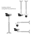 Telescopic Outdoor Wall Mount Camera Bracket, Aluminium Alloy - view 5
