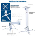 Telescopic Projector Ceiling Mount Bracket, 43 to 65 cm Adjustable - view 5